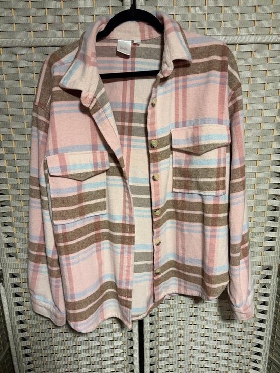 Barbie Jackets & Blazers - Barbie Shacket in Pink and Brown